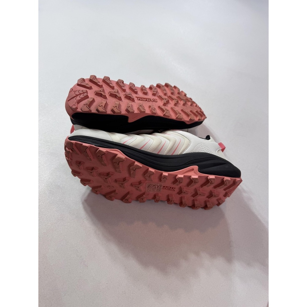 NORTIV 8 Shoes Womens Size 8 White Pink Mesh Trail Running Sneakers Hiking - Picture 8 of 9